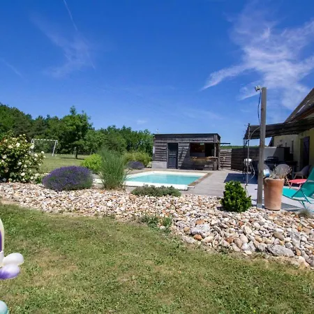 Maison Spacieuse Avec Piscine Chauffee, Grand Jardin Et Equipements Bebe En Dordogne - Fr-1-616-267 Lantställe Rampieux