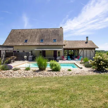 Maison Spacieuse Avec Piscine Chauffee, Grand Jardin Et Equipements Bebe En Dordogne - Fr-1-616-267